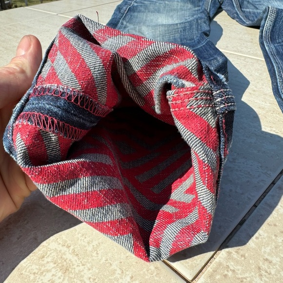 LEWIS JEANS 522 Straight Red - Picture 5 of 5